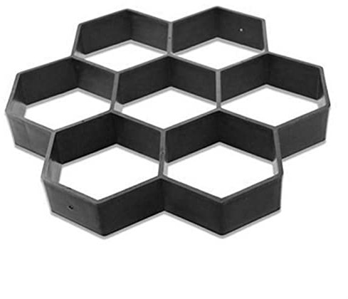 Pflasterform, Gartenpflasterform, Gartenpflasterform, Gartenwegpflasterbetonform, DIY manuelle Pflasterform aus Zement, Ziegel, Stein, Straßenbeton