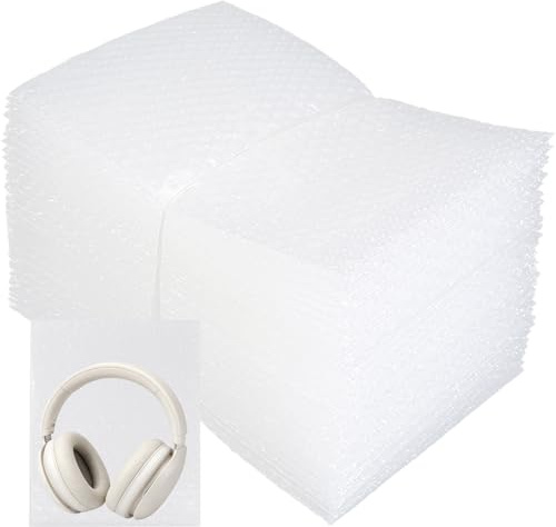 50Pcs Bubble Pouche Wrap, 12”x16” Bubble Bags for Shopping, Double Wall Bubble Cushioning Wrap Bags for Mailing Packing, Moving and Storage Fragile China Dishes Electronic Item