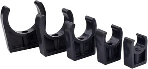 Abrazadera de tubo de PVC, abrazadera de tubo tipo U, abrazadera de clip for tubería de agua, 2 a 10 piezas de 20 a 110 mm, abrazadera de tubo de PVC for pecera, abrazadera de tubo de agua, retenedor,