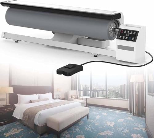 900mm Roller Iron Steam Press with Foot Pedal Control and Continuous Steam - Ideal for Ironing Long Sheets and Hotel Use