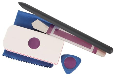 Generic Lápiz óptico Inteligente, Lápiz óptico Resistente de Respuesta Rápida con Función de menú de Plástico para Tableta (Black)