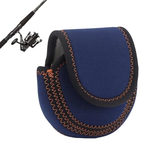 Weqizuerqi per Mulinello da | Portatile in Neoprene con Fodera – Portatile Resistente all'Usura per Mulinello da a Mosca, per Esterni, Lago, ruscello, Fiume