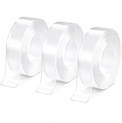 3PCS Kantenschutz Selbstklebend Transparent 1m x 3cm, Selbstklebender Kantenschutz für Babys, Dichtungsband Selbstklebend Wasserdicht Transparent, weicher Silikonstreifen für Tisch und Möbel