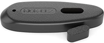 KICK-EEZ Grind To Fit Special Slotted Recoil Pad Black 2 1/4 X 6 X 3/4 | Screw-On Backing For Shotgun or Rifle | Butt Stock Pads Shooting Accessories