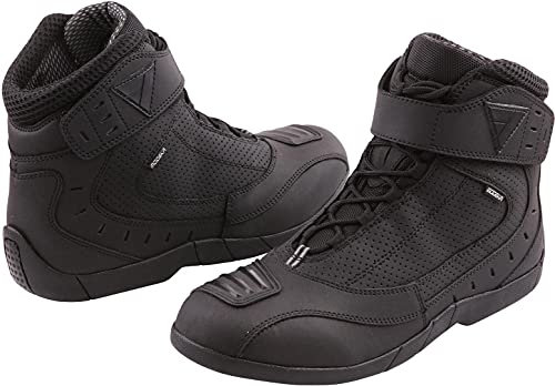 Modeka Black Rider Motorradstiefel, schwarz, 44