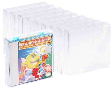 Mcbazel LOT 10 genomskinliga skyddshöljen för GameBoy/GameBoy Colour/GameBoy Advance-spel