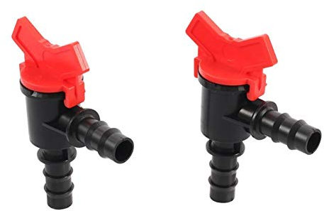 Garden Hose Connector 16mm Pipe Water Control L Shaped Valve Greenhouse Drip Irrigation Watering Gardening PE Pipe Tube Switch Waterstop Connectors