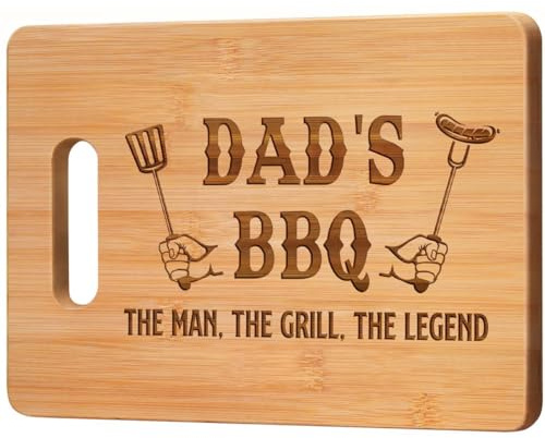 Gleevara Dad Birthday Gifts, Dad Gifts from Daughter Son - Creative Chopping Board, Unique Home Kitchen Christmas Fathers Day Presents for Dad