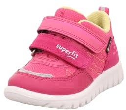 Superfit Sport7 Mini Gore-Tex, Scarpe da Ginnastica Bambine e Ragazze, Rosa Giallo 5500, 31 EU