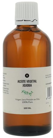 PLANETA HUERTO | Aceite Vegetal de Jojoba BIO 100 ml - Hidratante Equilibrante para Piel Grasa, Sensible y con Tendencia al Acné