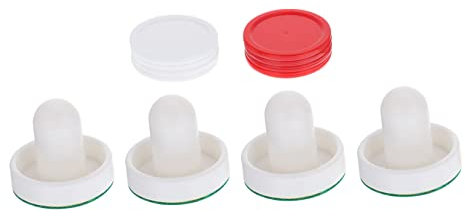 TOYANDONA 2sätze Eishockey-Schieber Puck-ersatz für Spieltische Airhockey-Teile aus Kunststoff für Indoor-Spiele Sorgt für Schnelles und Spannendes Spielvergnügen