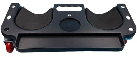 URPIZY Rollende Kniematte Für Autoreparatur Mit Rollen Knieschutz Werkstattliege Mechaniker Rollbrett Knieroller Für Wartungsarbeiten(Black)