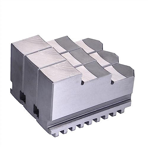 Mandrin à centrage automatique, Lot de 3 mâchoires de mandrin autocentrantes à 3 mors K11-125 R et L(K11-125 L)