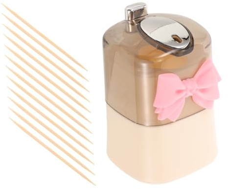 DECORNIJIA Porta Stuzzicadenti Automatico Dispenser Pop-up Elegante e Riutilizzabile Contenitore Stuzzicadenti Estetico per Casa Ristorante e Ufficio Design Creativo e Resistente