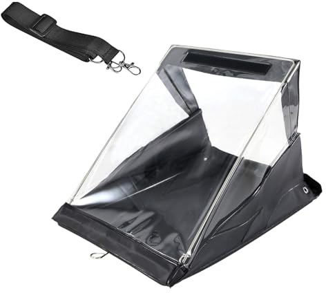 perfk Cartella portadocumenti impermeabile A4, custodia portatile e leggera per scrivere, portadocumenti da viaggio