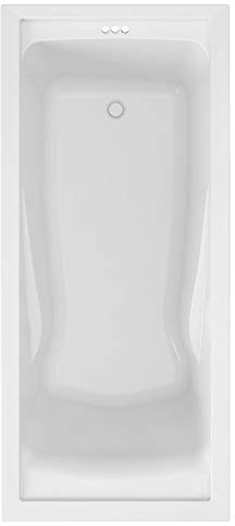 American Standard 2422V002.020 Evolution 5 ft. x 32 in. Deep Soaking Tub with Reversible Drain, White, 60 or More gal