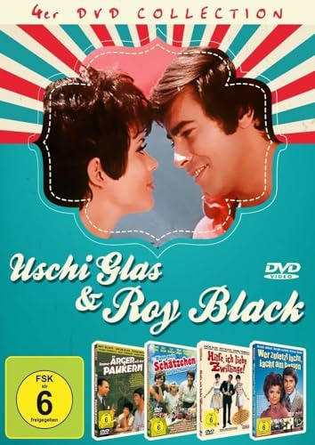Uschi Glas & Roy Black - 4DVD-Collection (Immer Ärger mit den Paukern / Wenn mein Schätzchen auf die Pauke haut / Hilfe, ich liebe Zwillinge / Wer zuletzt lacht, lacht am bebsten)