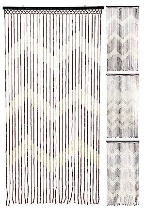 NO DISPONIBLE Bambus-Türvorhang 90x180 cm naturfarben 90x180 cm Sortiert 75916