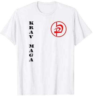 Krav Maga Self Defence System Military Arts Martiaux Symbol T-Shirt