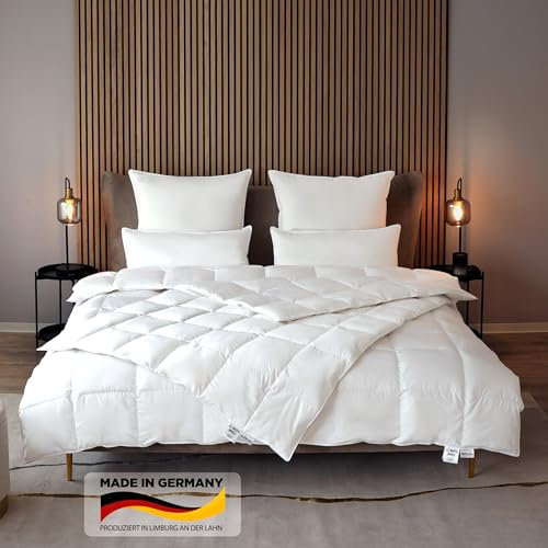 BEFA NATUR Plumón Auténtico Edredón Invierno 135x200 cm – 90% Plumón