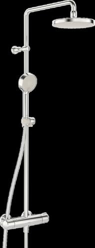 Hansa Duschsystem HANSAMICRA Eco m Thermostat, 9 l/m., Ausl. 445-470mm, chrom