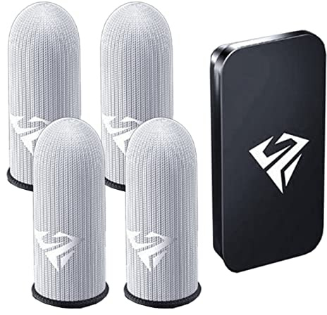 ZEKANXX Sweatproof Finger Sleeve Breathable for Mobile Games Finger Cover Game Controller Touch Gaming Thumb Gloves