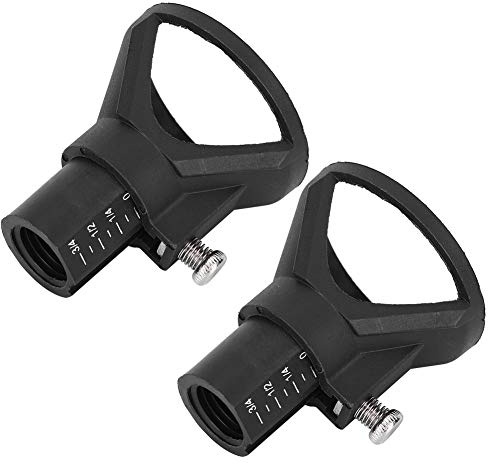 Akozon 2Pcs Carving Locator Grinder Positioner with 18 X 1.5mm Thread, for Milling Cutters