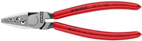 KNIPEX 97 71 180 Crimping Pliers For Cable Links