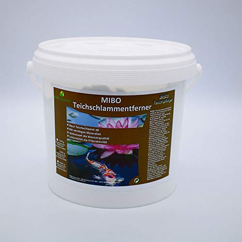 MIBO Teichschlammentferner 2,5 kg Teichpflege Mulmabbau Gartenteich