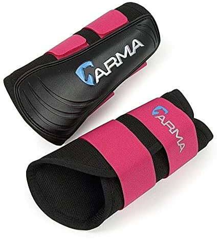 Shires ARMA AIR MOTION Gamaschen himbeer, Pferdegamaschen EXTRA Fulll, himbeer