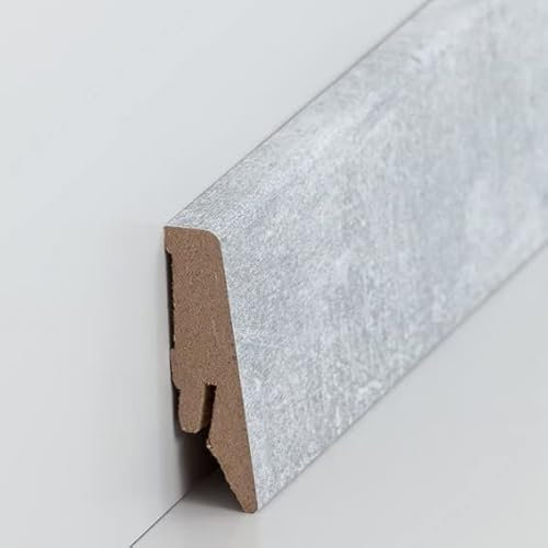 Südbrock | Battiscopa | 718.5829 | Profilo classico | 18 x 58 x 2500 mm | MDF laminato | granito | battiscopa moderno | 1 pezzo