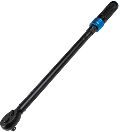 Högert Technik - Drehmomentschlüssel 1/2 Zoll 60-330 Nm, hochbelastbarer Torque Wrench mit 72 Zahn Ratsche, Chrom Molybdän Stahl, ±3 Prozent Genauigkeit, Rechts Links umschaltbar