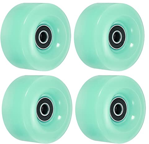 PATIKIL 4Pack Rollschuh mit Lager 32x58mm 82A für Doppelreihe Innen Draußen Grün