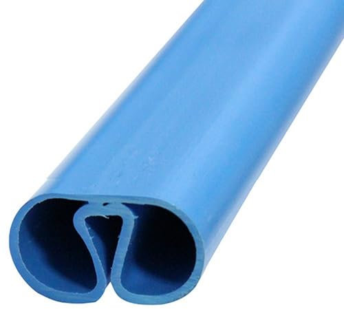SAXONICA Pool Handlauf Set Splasher für Ovalpool 800 x 400 cm I blau I 8 x 4 m