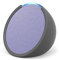 Echo Pop | Altoparlante Bluetooth intelligente con Alexa, compatto e dal suono potente | Lavanda + custodia per Echo Pop Made For Amazon (modello 2023), Grigia