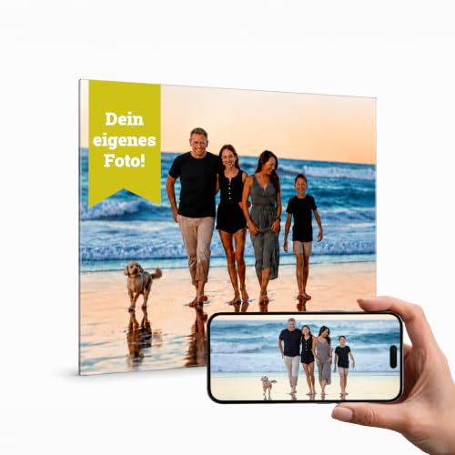 WANDURLAUB - Acrylglas Bild personalisiert 60x50 cm – ohne Rahmen | Eigenes Foto auf Acrylglas – ohne Rahmen und ohne Montagematerial, geeignet für DIY-Rahmen, Werbebeschilderung