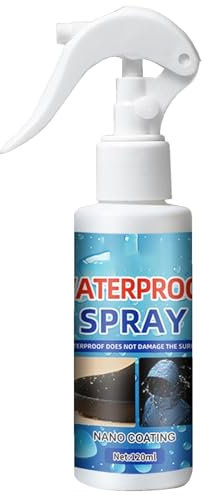 Spray impermeabile per scarpe, 120 ml impermeabile a pioggia e macchie, spray in tessuto, impermeabile, per caccia, escursionismo, stivali da esterno, nano-protezione, 120 ml, Refer to description