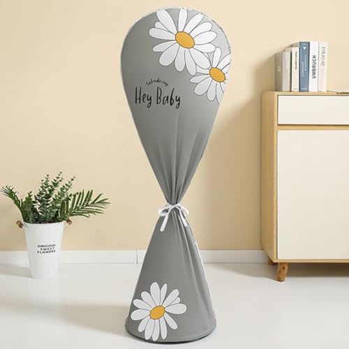 Housse de protection en PEVA pour ventilateurs sur pied, assure une utilisation durable (C)