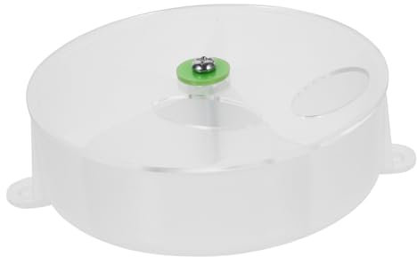 Supvox Acryl Papageien Futterball Mit Fächern Langlebige Futterbox Zur Intelligenzförderung Befestigung Für Vogelkäfig Beschäftigungsspielzeug Für Papageien Und Sittiche