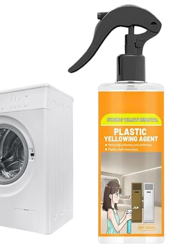 Refrigerator Cleaner | Air Conditioner Yellowing Removal Cleaner | Degreaser for Bathroom Refrigerator Toilet Range Hoods Kitchen Washing Machine Microwave Shower Doors