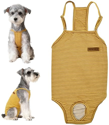 RUGBOL Återanvändbara Hundblöjor för Tikar, Löp- och Inkontinensbyxor, Storlek S