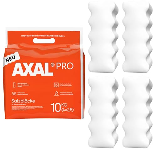Water Softening Salt Blocks 10kg | EN973 Grade A Food Grade Salt | High Purity for Water Softeners | Reduces Limescale & Improves Appliance Efficiency | Suitable for Domestic & Commercial Use