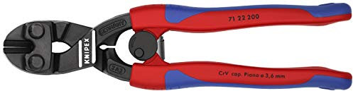 KNIPEX 7122200 Comfort Grip Angled High Leverage Cobolt Cut