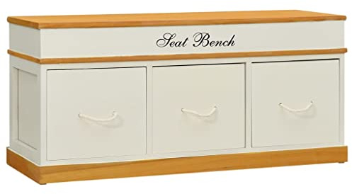 vidaXL Sitzbank mit Stauraum Schuhschrank Flurbank
