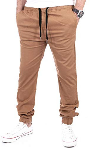 Reslad Chino byxor herr fritidsbyxor joggingbyxor | herrbyxor slim fit | tygbyxor för män jogging byxor långa | joggingjeans byxor