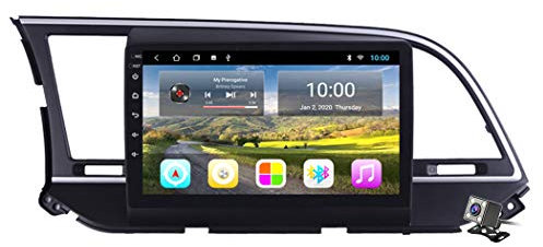Android 8.1 9 Pollici GPS Navigazione Sistemi Multimediali per Hyundai Elantra 2016-2018 con Car Multimedia FM AM Radio, WiFi Tethering Internet/Audio Stereo,4g+WiFi: 2+32gb