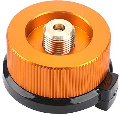 Gcroet Gas Adapter Gasadapter Sicher Durable Campingkocher Adapter Gas Conversion Kopfadapter Für Butan Kanister Schraube Gaskartusche Kolben Adapter