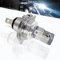 SageSunny H4 HS1 Led motocicleta faro delantero AC/DC 10-85V luz de cruce y carretera 6500 K blanco para iluminación de motocicleta, quad o scooter - 24 W 2400 lm-18 meses de garantía