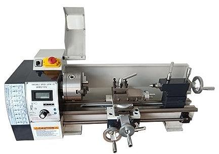 Tour à bois Tour petit bureau multifonction CNC Machine-outil haute efficacité vitesse Variable Mini métal bouddha perle Machine 850W