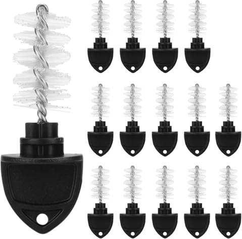 15PCS Faucet Tap Cleaning Brush, Beer Faucet Brush Cap Cover Kit Keg Tap Beer Tap Plugs Faucet Soother Sanitary Covers Kegerator Cleaning Kit for Bar and Home Use